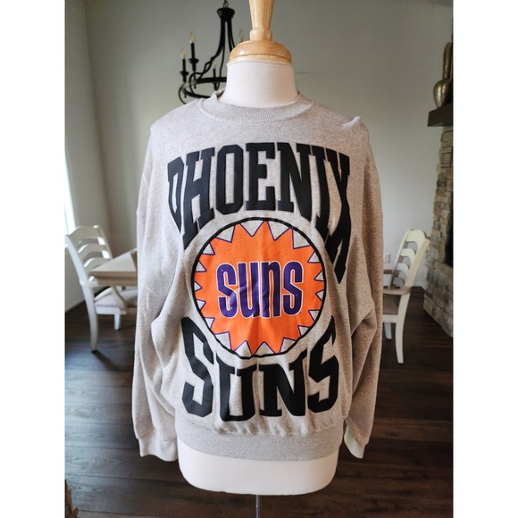Mitchell & Ness Phoenix Suns NBA Hardwood Classics Sweatshirt Womens Medium - Picture 1 of 9